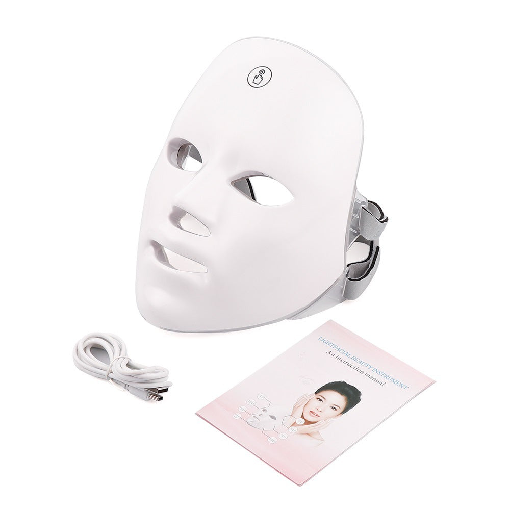 Masque lumière rouge LED