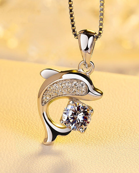 Silver-plated Dolphin